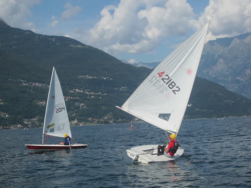 Segler auf dem Forggensee